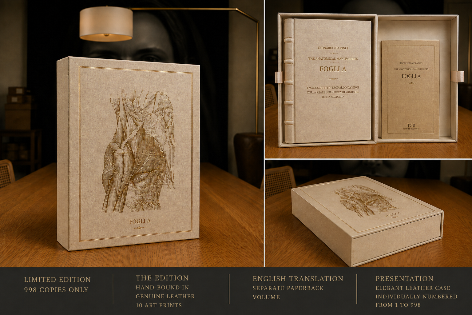 Leonardo da Vinci — Anatomical Manuscripts · Fogli A – TGB Limited