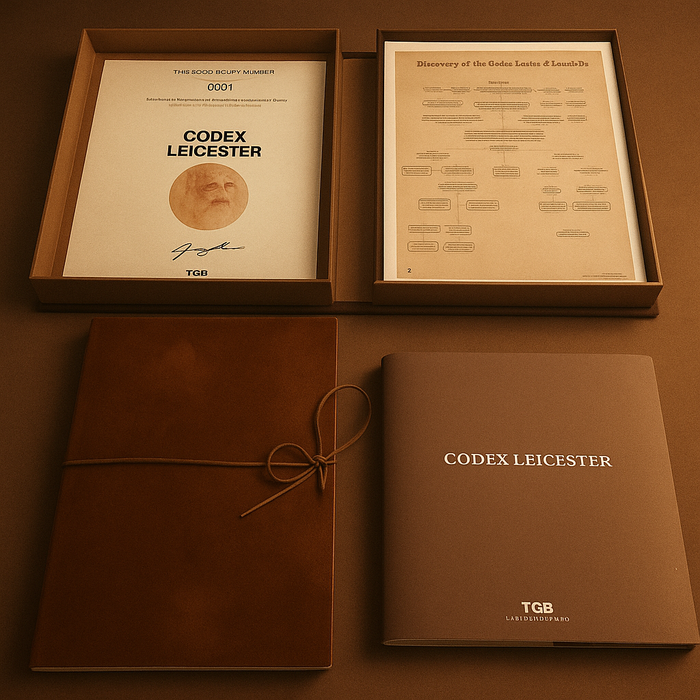 Codex Leicester Leonardo da Vinci notebook facsimile collector edition