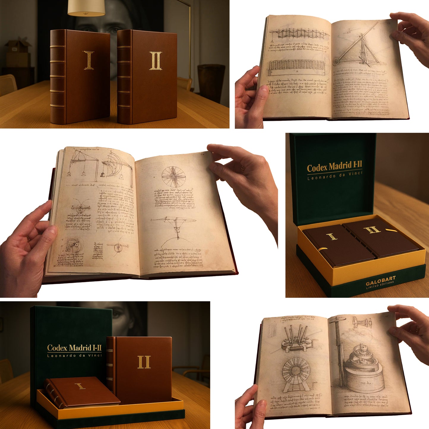 Codex Madrid I and II (Leather Edition)