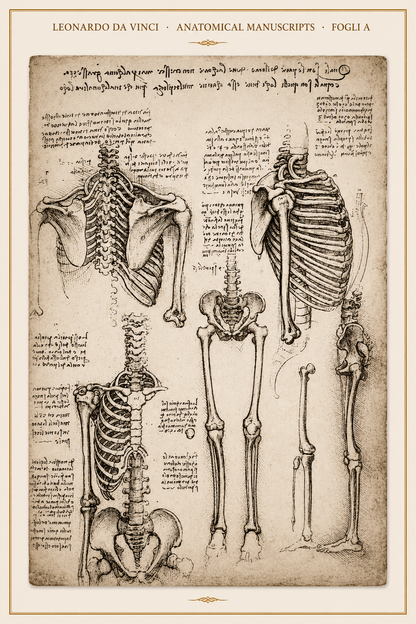 Leonardo da Vinci — Anatomical Manuscripts · Fogli A