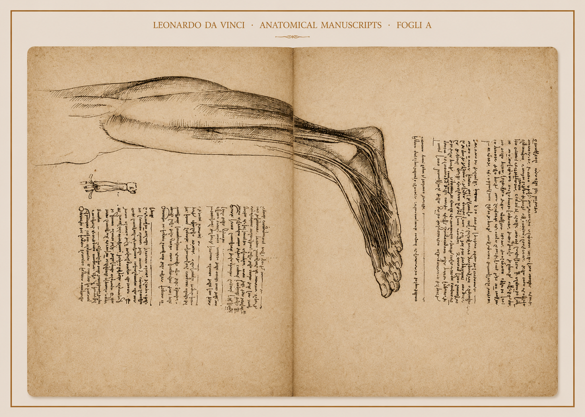 Leonardo da Vinci — Anatomical Manuscripts · Fogli A