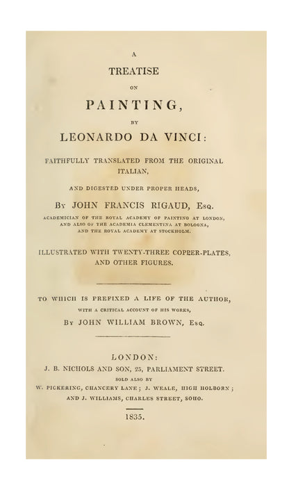 Treatise on Painting (Leonardo Da Vinci)