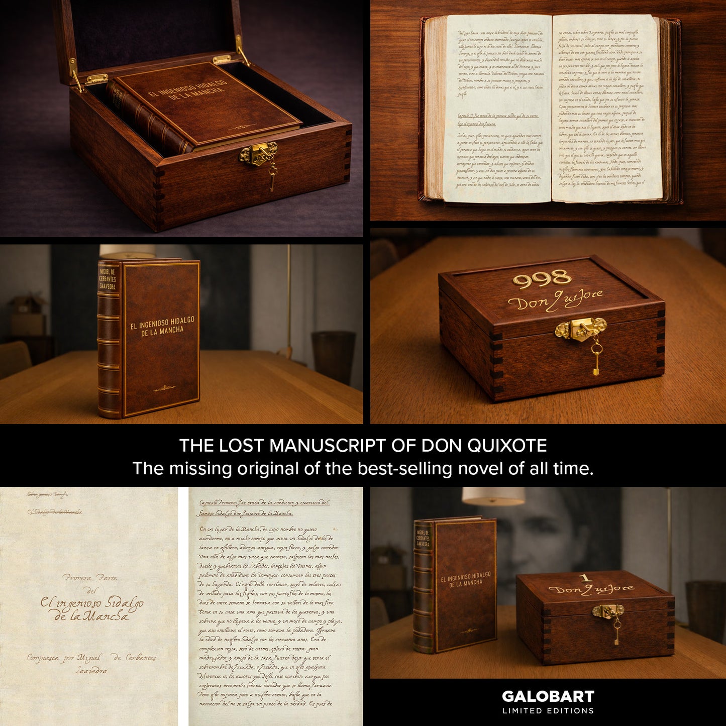 The Original Manuscript of Don Quixote – Collector’s Edition