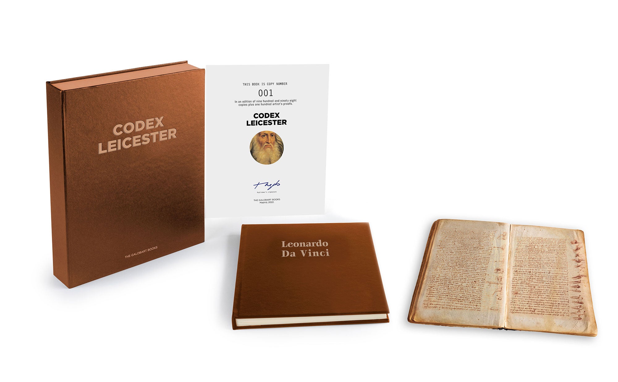 Codex Leicester (Leonardo Da Vinci) – TGB Limited Editions