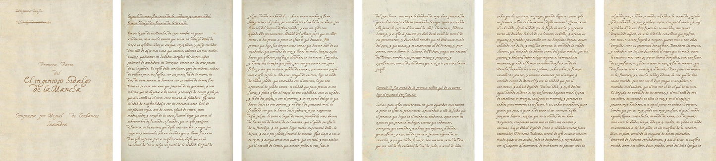 The Original Manuscript of Don Quixote – Collector’s Edition