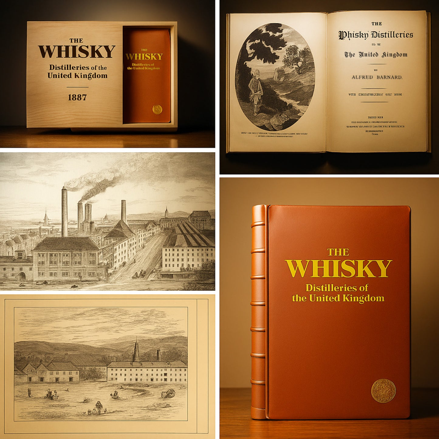 The Whisky Distilleries of the United Kingdom by Alfred Barnard